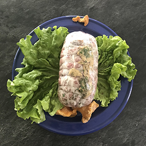 Roti aux champignons gaec du pis vert